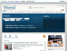 Tablet Screenshot of doreal.sk
